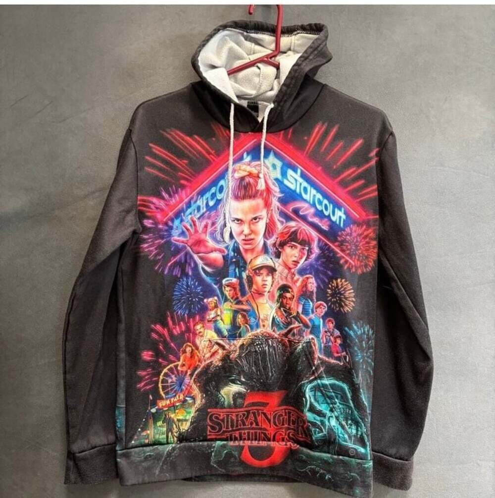 Stranger Things Hoodie Stranger Things 3 Graphic